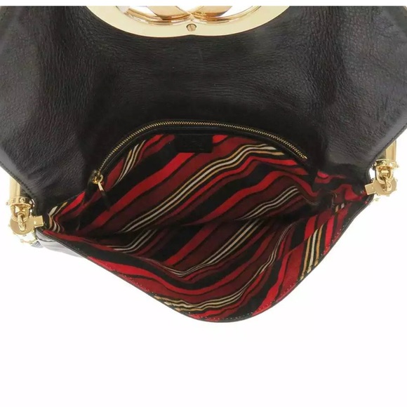 GUCCI Shoulder Bag Interlocking Hobo Tassel GG - Picture 6 of 8